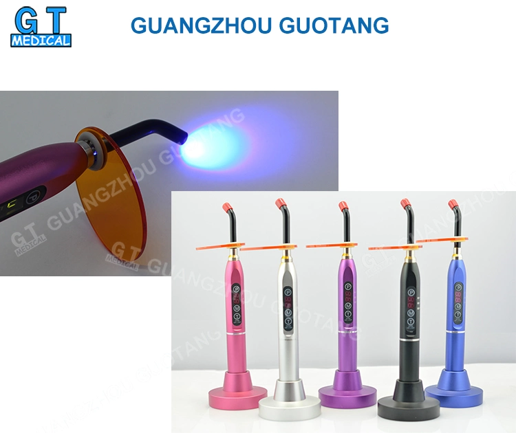 Orthodontic Rainbow Wireless Dental UV LED Curing Resin Light