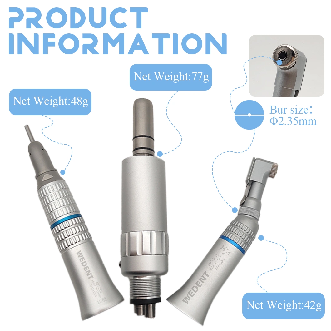 Dental Equipment External Water Dental Low Speed Handpiece Kits