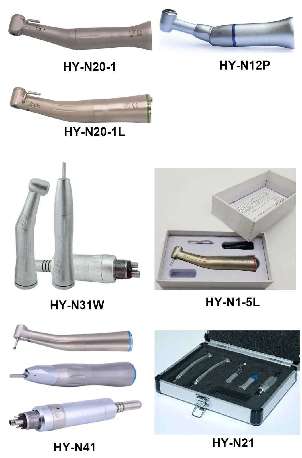 Ce Approved High Quality Various Dental Low Speed Handpiece